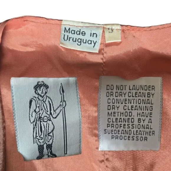 Vintage FRANÇOIS MOREAU Brown Suede Button Front Vest - 3 - Picture 3 of 6